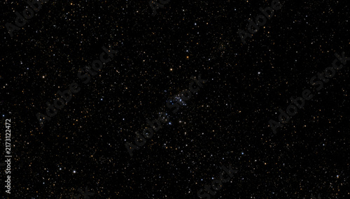 Foto Central Blue Star Cluster