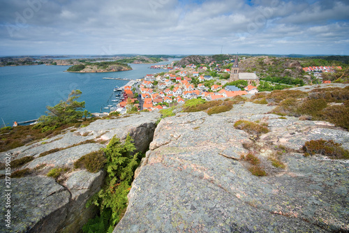 View of Fjällbacka from Vetteberget hill, Sweden