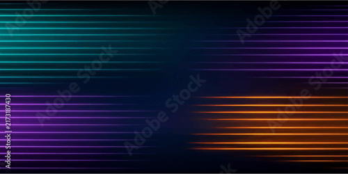 Abstract Blue Background Vector with Dynamic Lines, Glowing Light, Striped Patterns, Futuristic Digital Motion, Modern Technology Texture for Wallpaper and Creative Backdrop Design