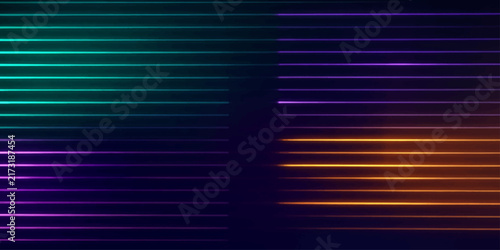 Abstract Colorful Blue Background with Dynamic Lines, Striped Patterns, Bright Light, Motion, Technology and Modern Digital Texture for Creative Wallpaper and Backdrop Design