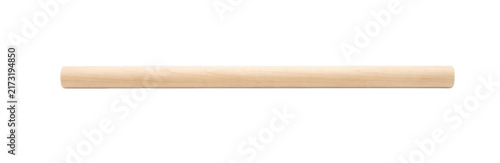фотографія Simple wooden dowel rod isolated on a clean transparent background