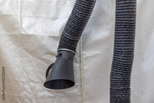 Welding Fume Exhaust Flexible Arm Hose at Construction Site