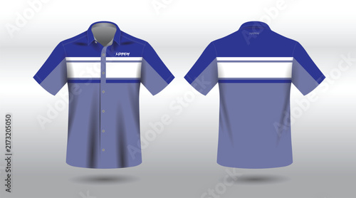 professional men’s short sleeve work shirt
