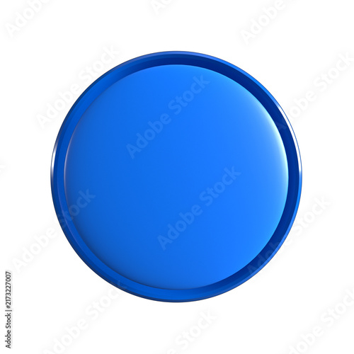 Web button circle icon 3d tag label 