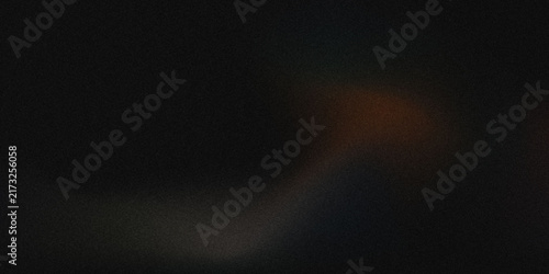 Foto Dark abstract background with subtle orange and green smoky haze, soft blurred i