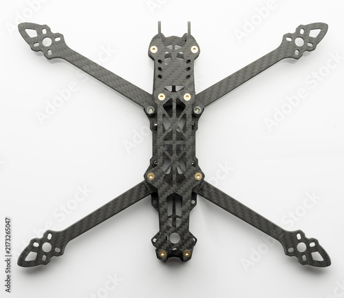 Obraz na płótnie Carbon fiber fpv drone empty frame
