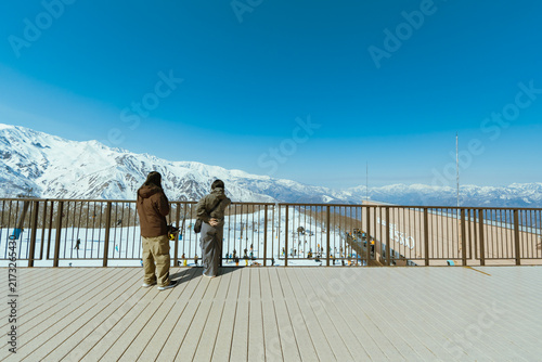 Ski resort, Hakuba Village, Nagano Prefecture