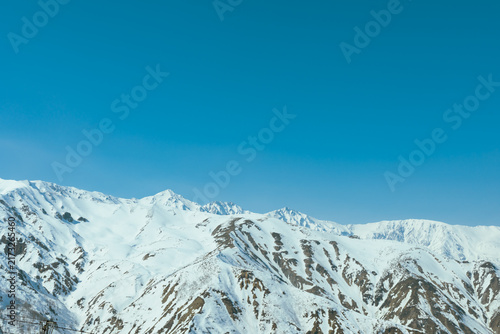 Ski resort, Hakuba Village, Nagano Prefecture