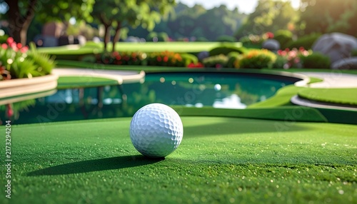 mini golf club	