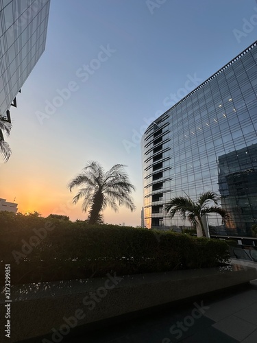Photography modern office building