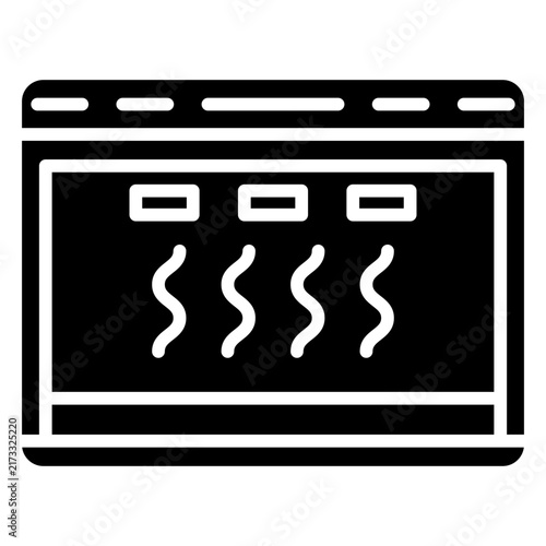 Oven Glyph Icon