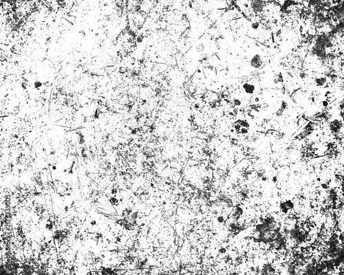 фотографія Highly detailed distressed texture of an aged grunge concrete wall featuring dar