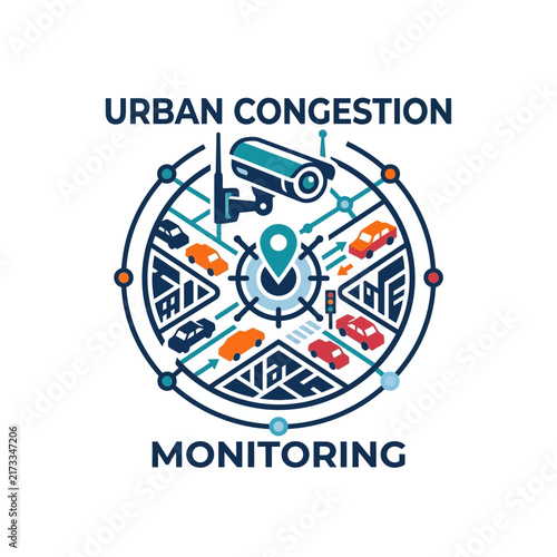 Urban Congestion Monitoring System with Surveillance Camera and Traffic Flow