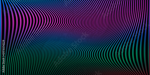 Vibrant abstract wallpaper with smooth flowing lines and neon gradients.