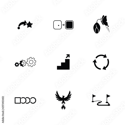 Hand-drawn vector icons for travel and communication. Minimalist black line symbols for apps, maps, and global connectivity.