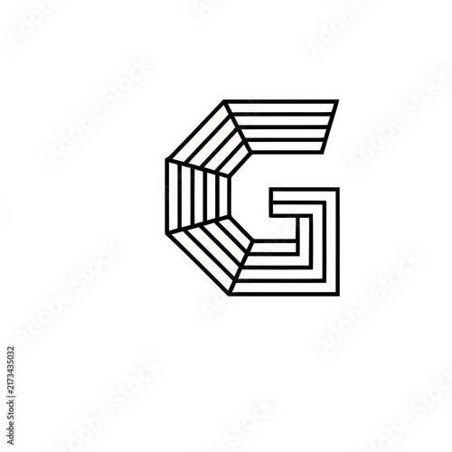 Geometric Letter G Logo
