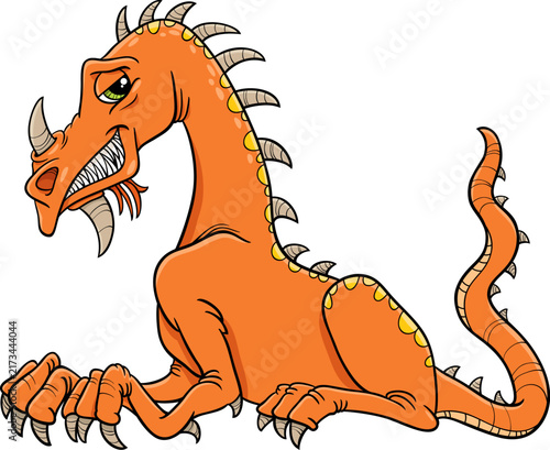 cartoon dragon fantasy comic animal character