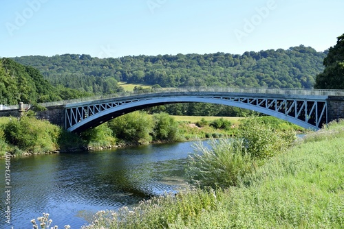 Fotografie Gloucester Bridge Over the River Severn in England