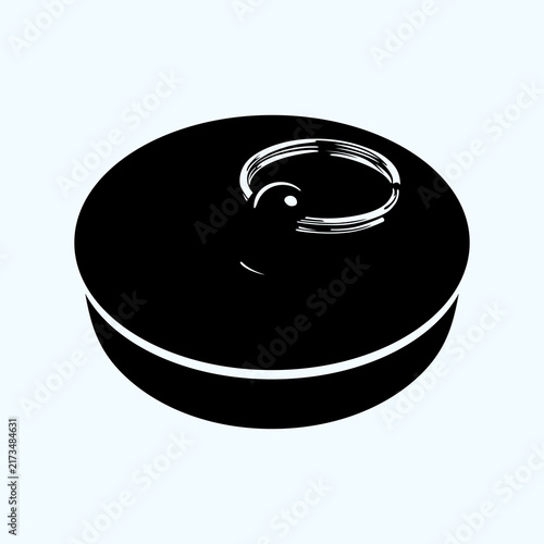 Sink and bath tub stopper with a hanging ring