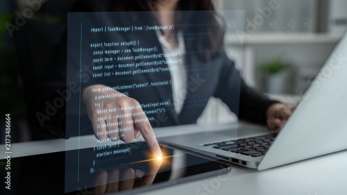 Fototapeta kuchenna programming for task manager user interface, handling form submission, input validation, task list rendering, and exception alerts with dynamic DOM interaction Latch