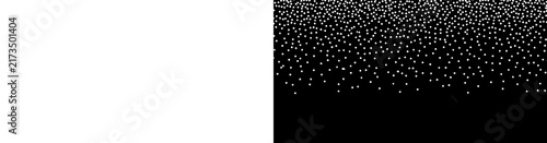 Black and white abstract dot pattern background
