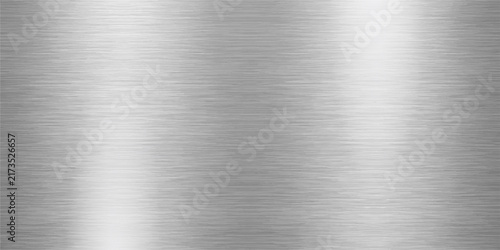 Obraz na plátně Shiny brushed stainless steel polished aluminium magnesium nickel alloy metal su