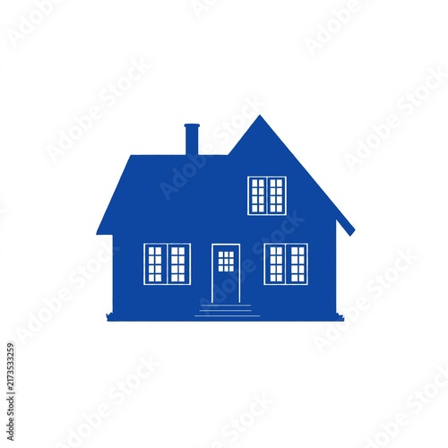 house icon isolated on white