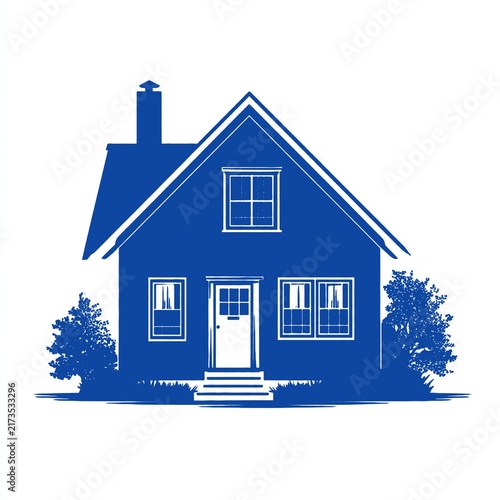 house in the form of a house