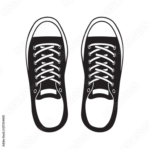 sneakers isolated on white