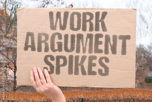 Konstfotografi "Work argument spikes" Disagreement elevates blood pressure acutely