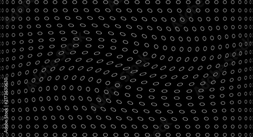 Inverted Geometric CAD Structure – Abstract Wave Form