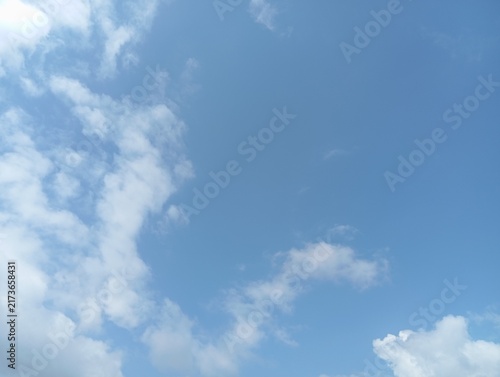 clouds in the sky