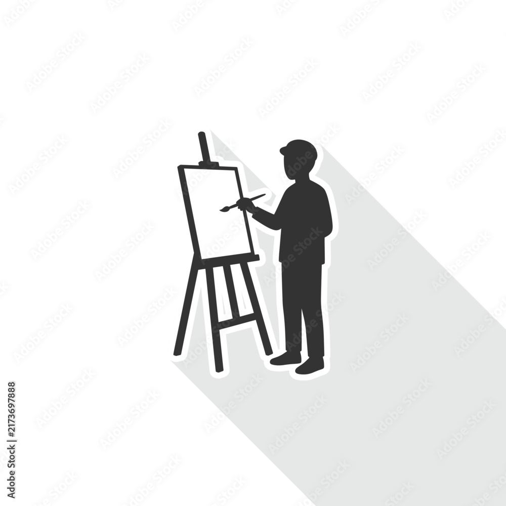 Fototapeta premium simple monochrome vector icon representing back to school, classroom, education, learning, teaching, and academic activities.