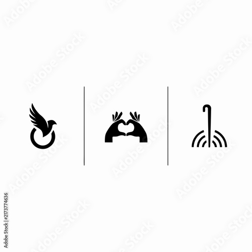 Religious Symbol Vector Icons