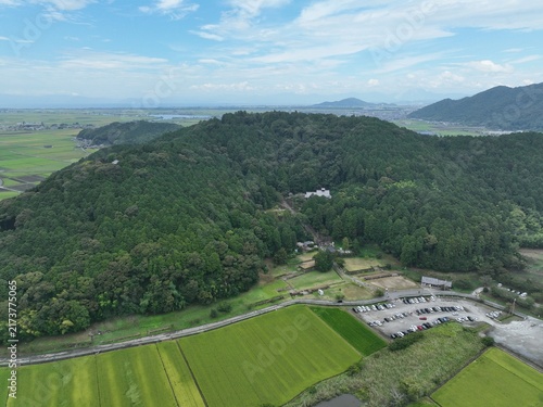 滋賀県 安土城跡付近から見る景色 他、観音寺城跡