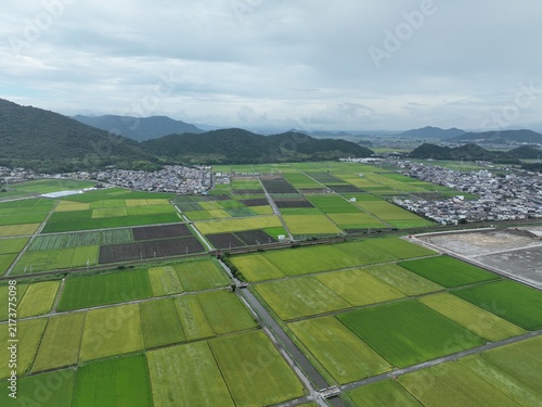 滋賀県 安土城跡付近から見る景色 他、観音寺城跡