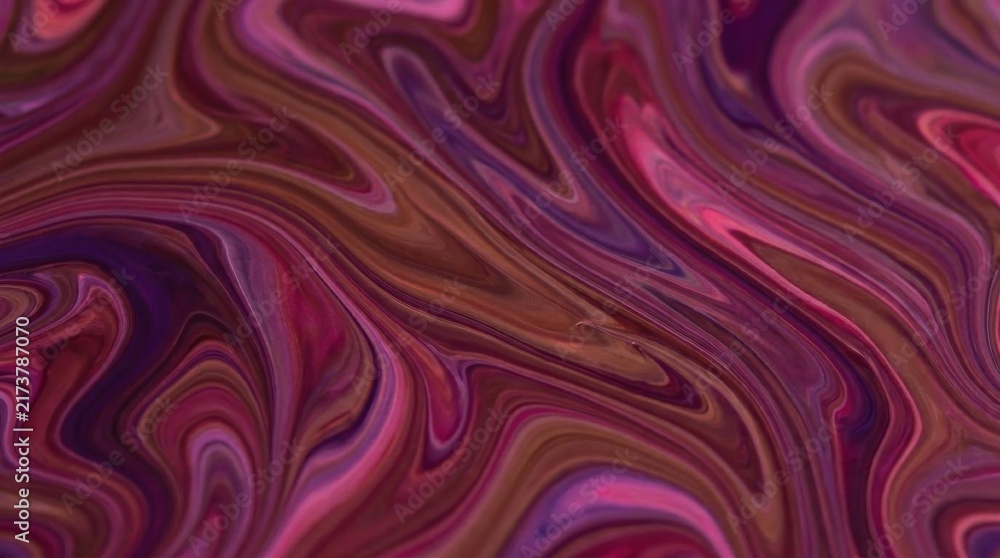 Obraz premium Abstract pink and purple fluid marble texture background.