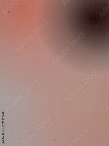 Minimalist halftone gradient background with subtle warm dusty rose and dark brown tones for elegant layout.