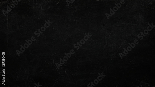 Canvas Print blank blackboard texture with faint chalk smudges and realistic surface detail f