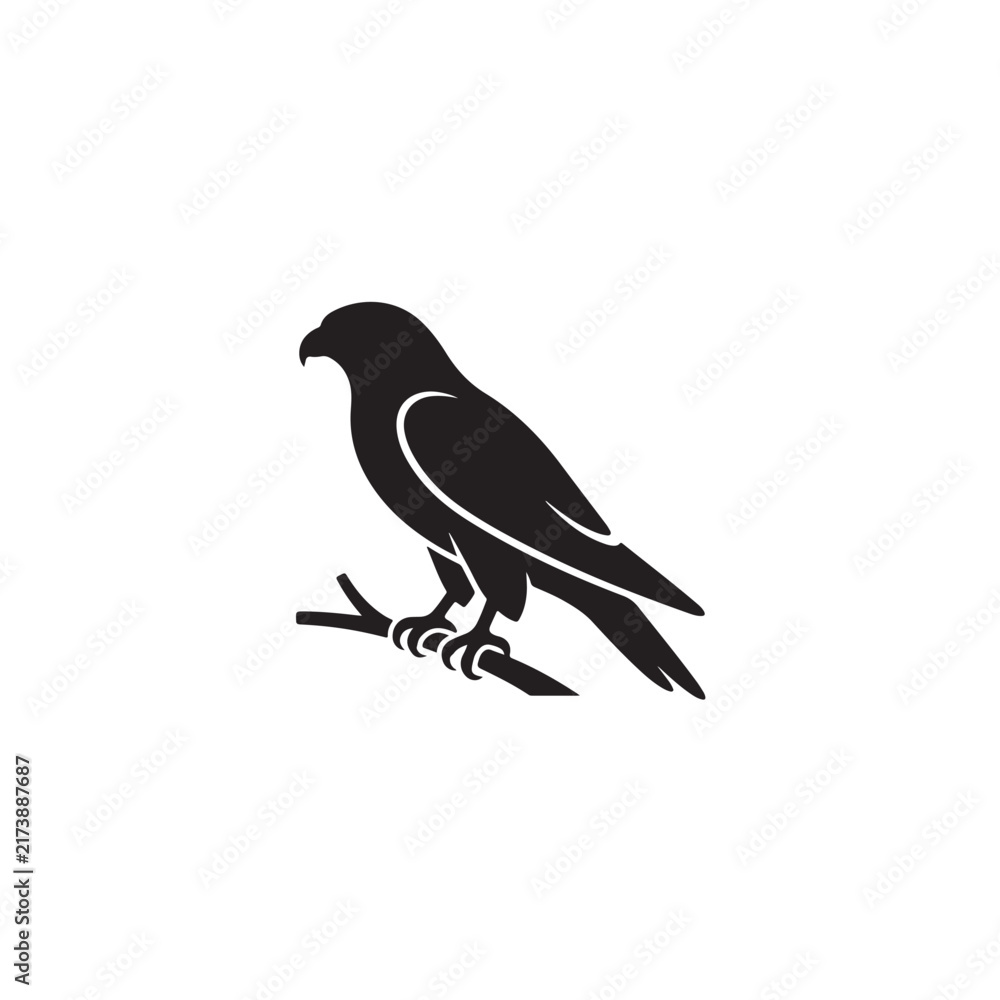 Obraz premium vector illustration of a bird
