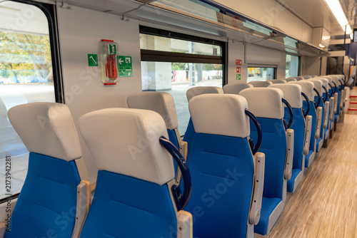 Принти на полотні Electric railcar