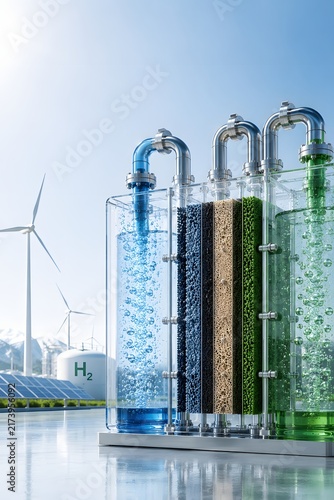 Clean water and Renewable Energy , Advanced Water Filtration System with Renewable Energy for Sustainable Clean Water Technology