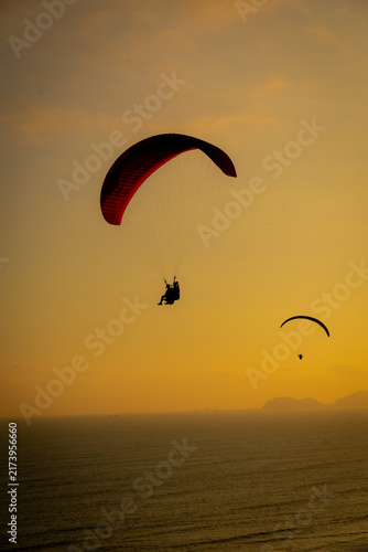 Quadro su tela Lima Sunset