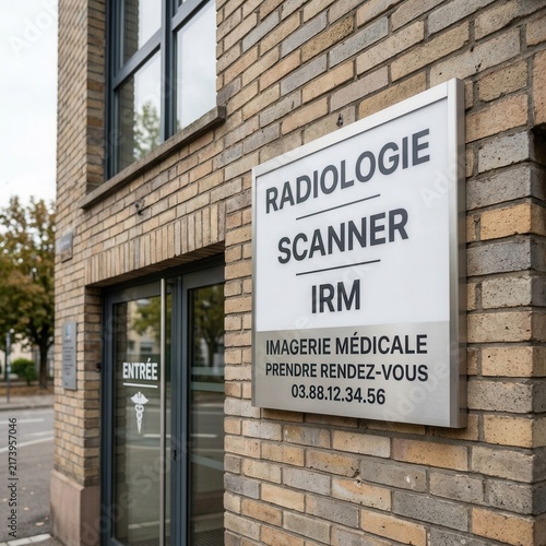 Radiology Scanner Irm Imagerie Medicale Medical Imaging Services Signage