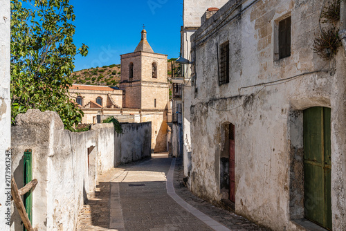 Canvastavla Scenic view in Ginosa, Province of Taranto, Apulia, Italy.