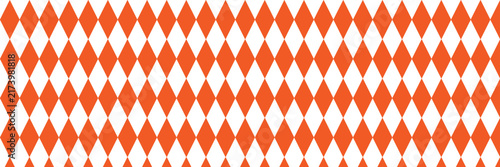 Checkered pattern with diagonal diamond shapes, Classic geometric vector background for design.