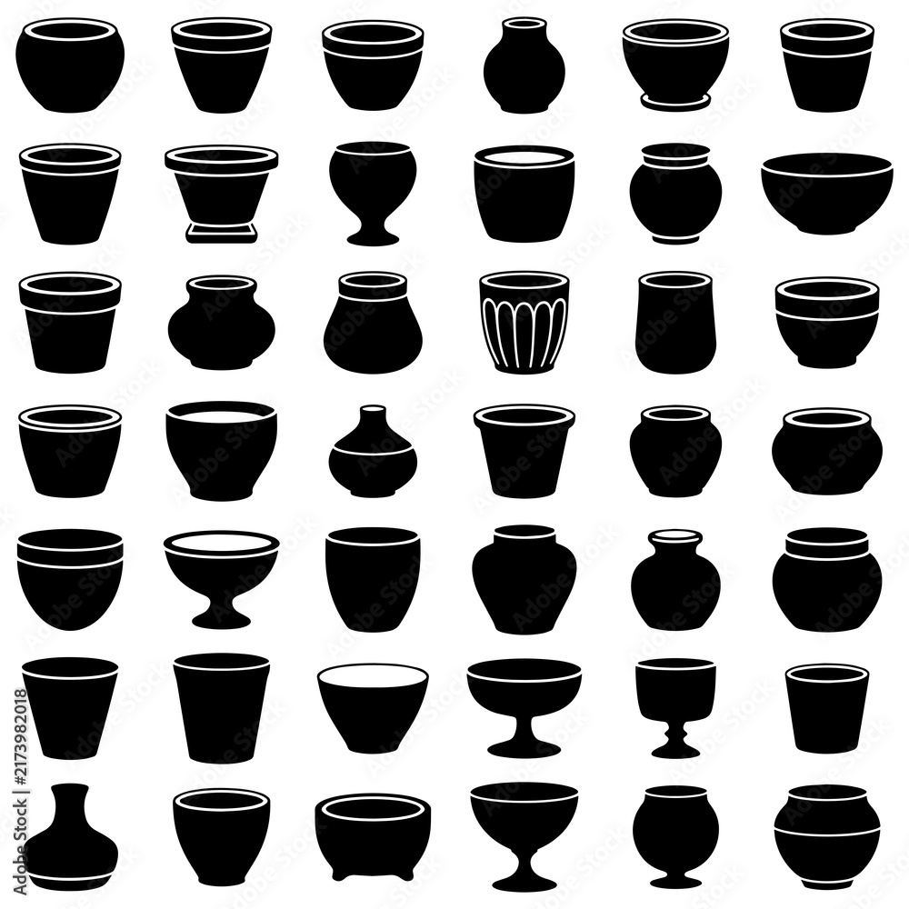 Obraz premium Ceramic Plant Pot