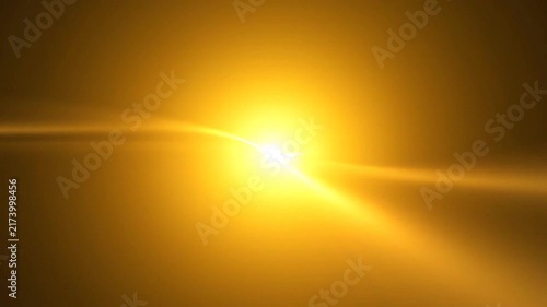 Bright Light Radiating from Central Glow in Warm Abstract Setting