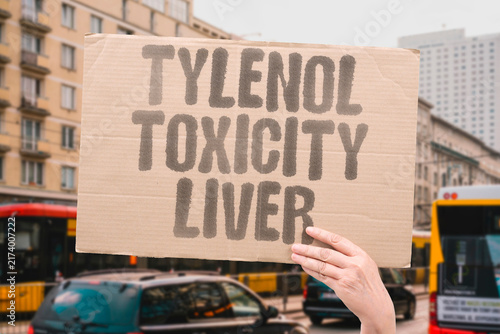 фотографія "Tylenol toxicity liver" Hepatotoxicity from acetaminophen use