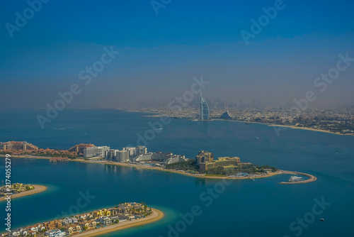 Obraz na płótnie Burj Al Arab in Dubai is the only seven star hotel in the world